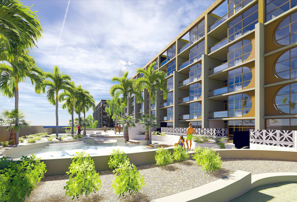 410 apartments among the palms at Denman Prospect Riotact