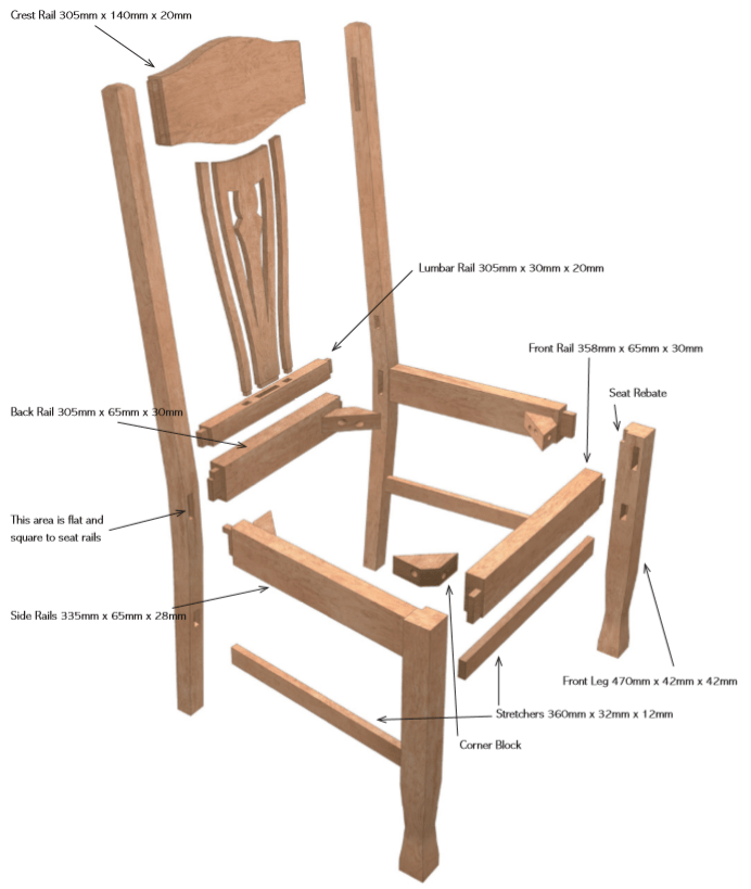 Rimu Dining Chair The Shed