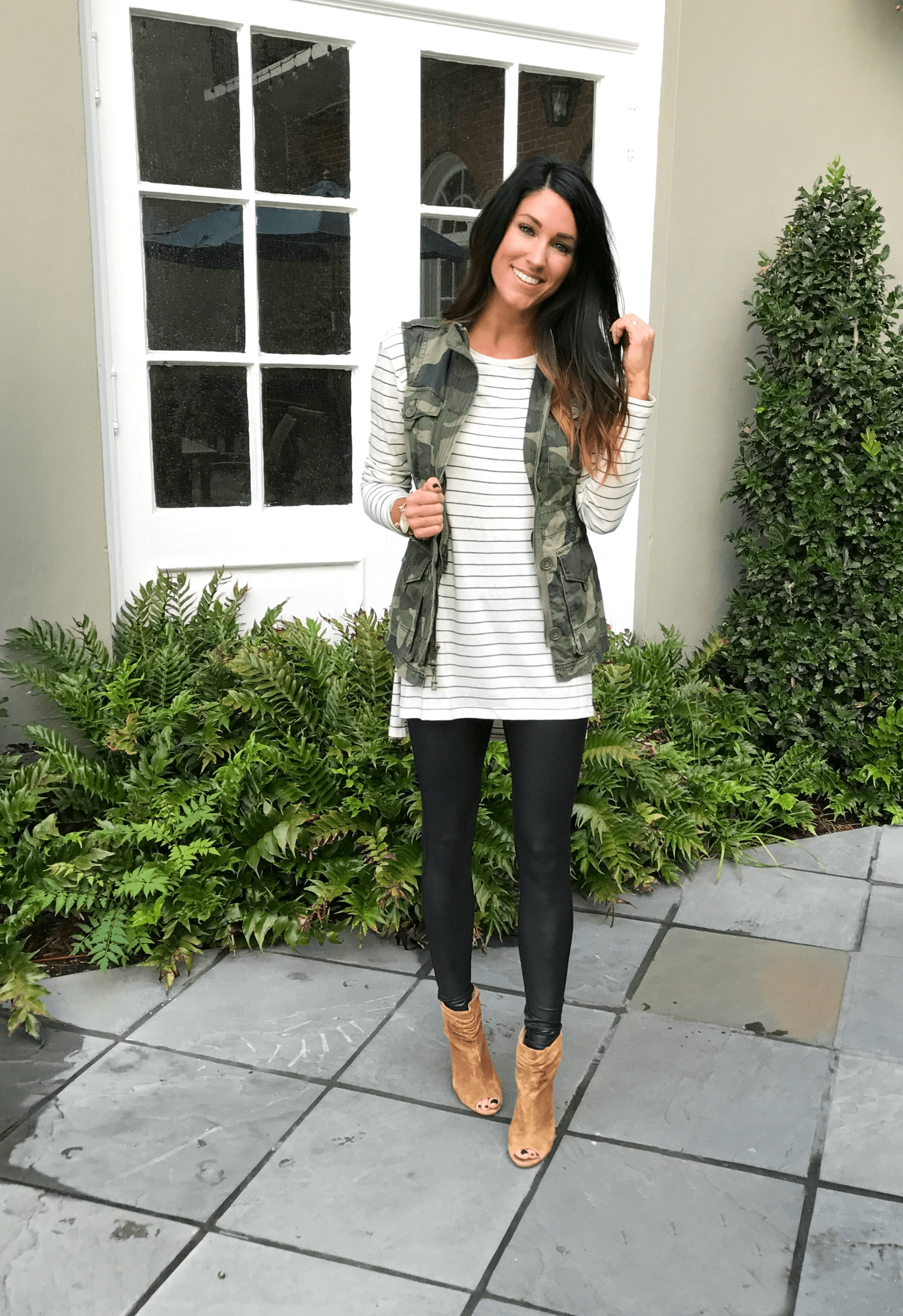 Five Ways To Style Faux Leather Leggings The Sister Studio