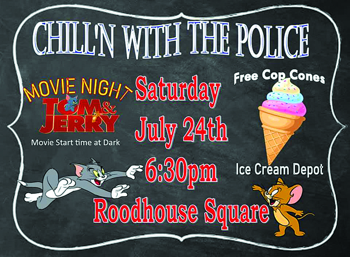 Free youth night in Roodhouse movie and ice cream The Source
