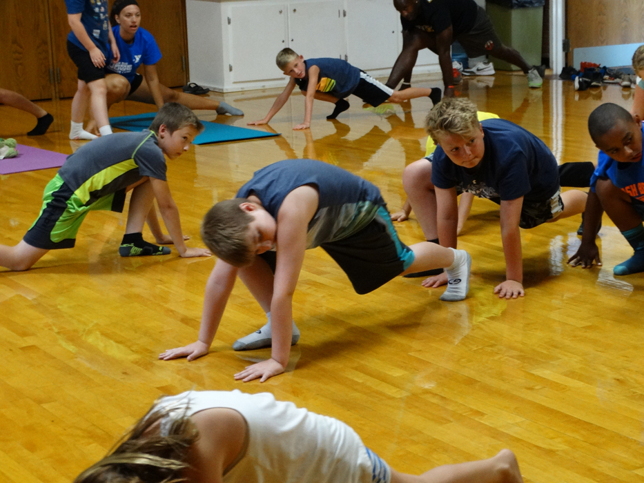 YMCA camp yoga The Source