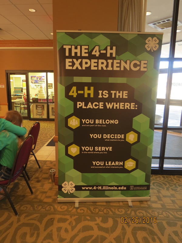 Anne Becker and the Illinois 4H Leadership Conference The Source