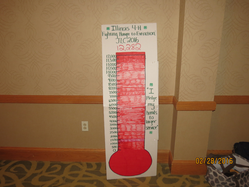 Anne Becker and the Illinois 4H Leadership Conference The Source