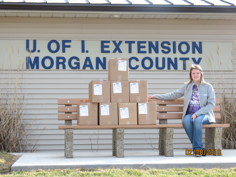 Anne Becker and the Illinois 4H Leadership Conference The Source
