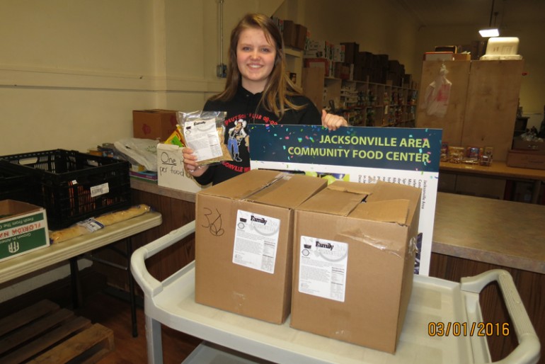 Anne Becker and the Illinois 4H Leadership Conference The Source