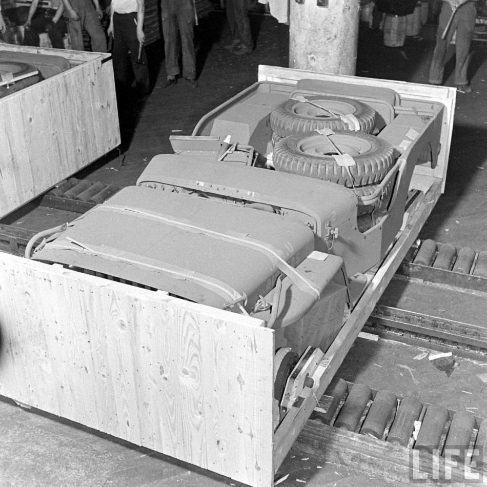 JEEP IN A BOX, JEEP IN A CRATE
