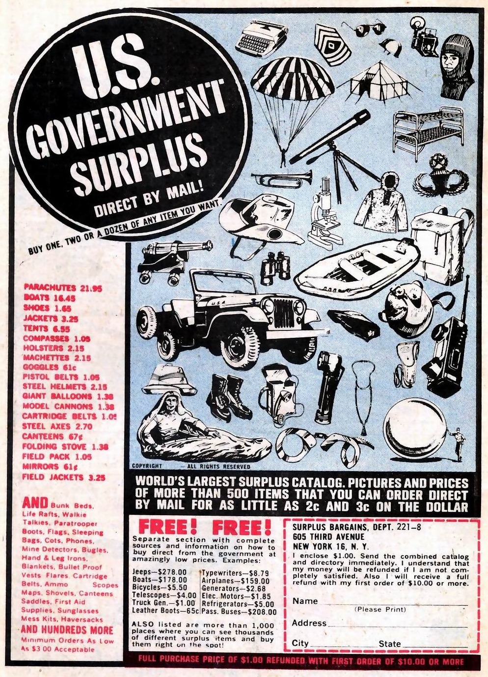 JEEP IN A BOX, JEEP IN A CRATE