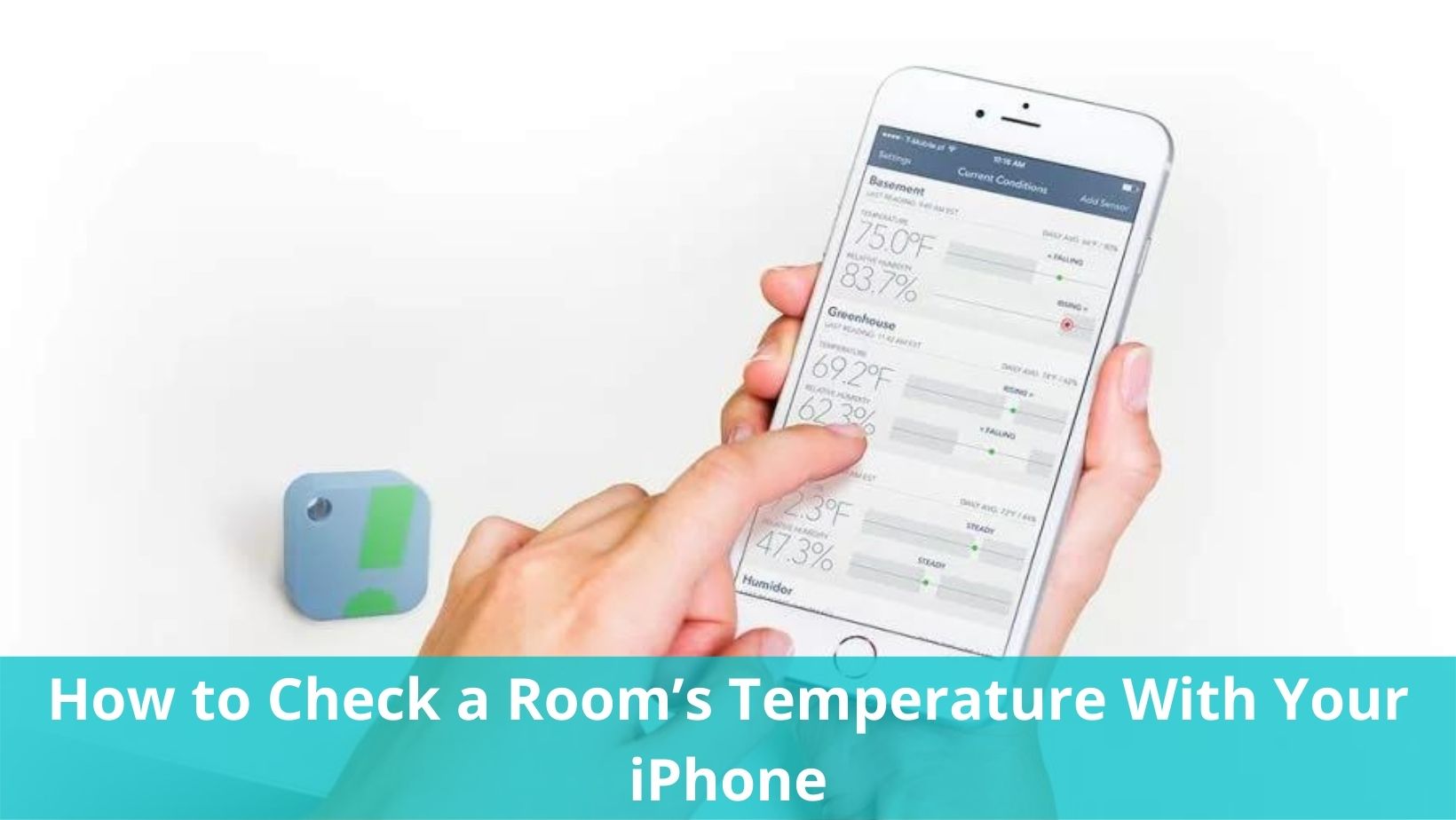 ambient room temperature app iphone Darcie Friedman