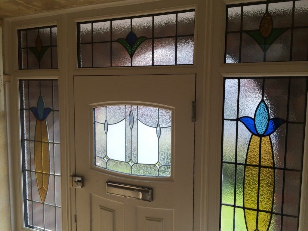 1930S Stained Glass Door Manchester The Window Company