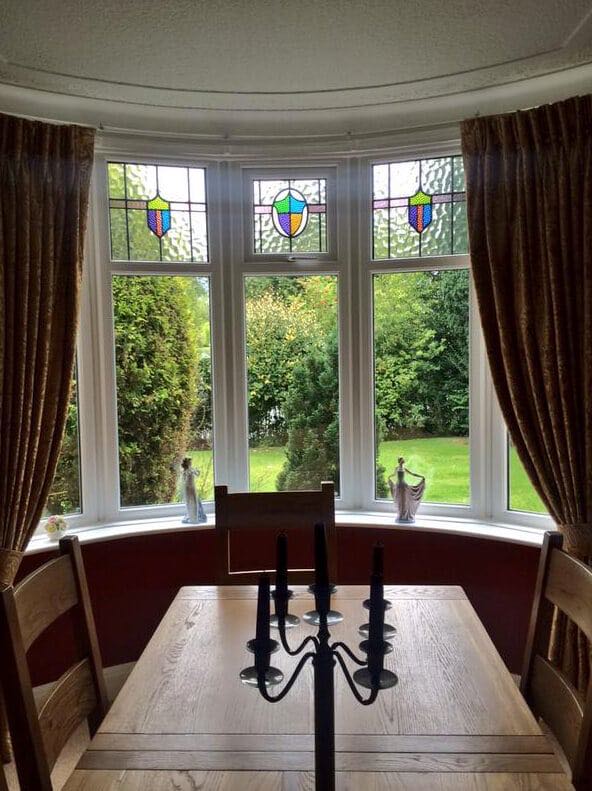 Stained Glass Bay Windows The Window Company