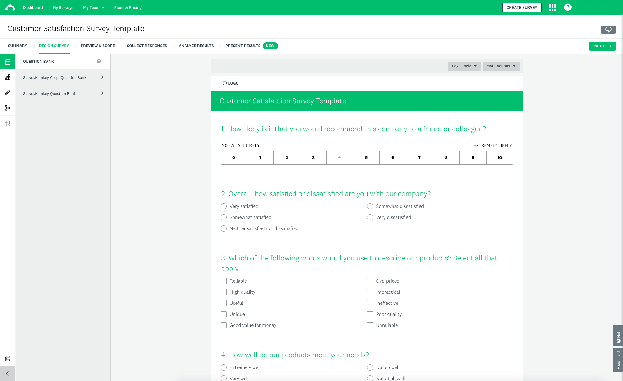 Read Aggregated Customer Reviews of SurveyMonkey