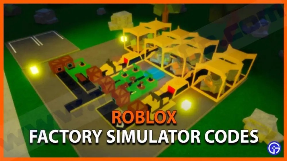 Factory Simulator For Codes Information Need to Know The20Co