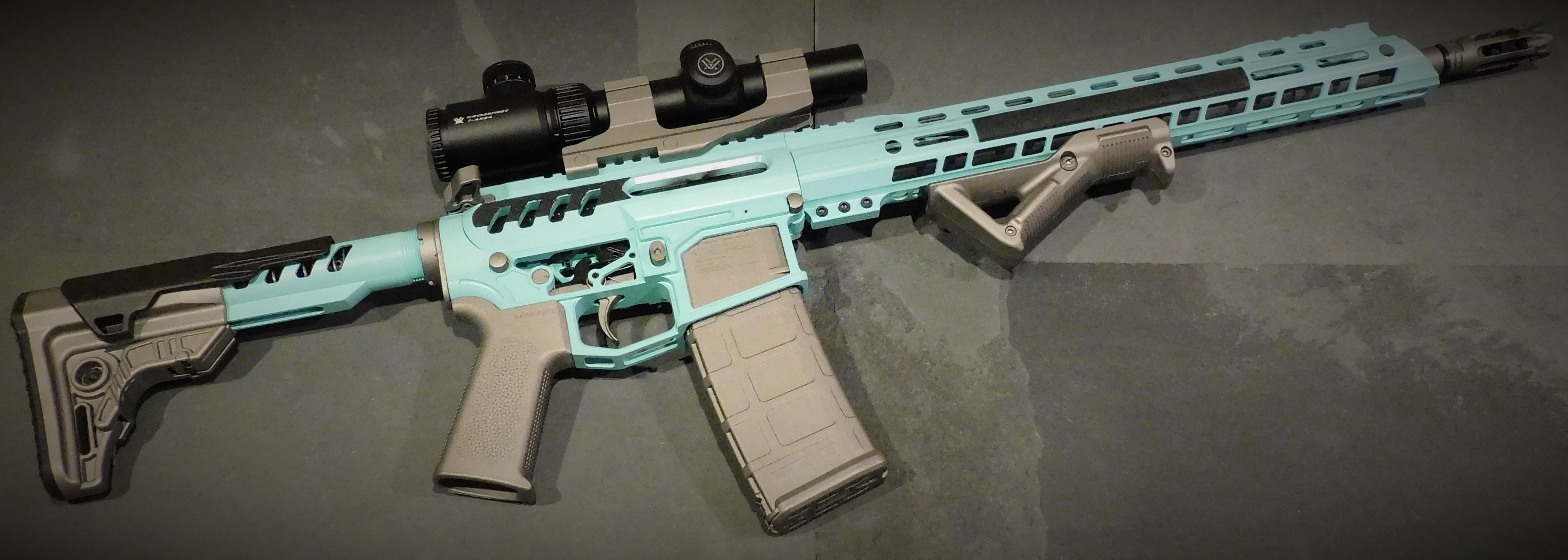 ROBINS EGG BLUE AR15AR10 PARTS, CERAKOTE, H175