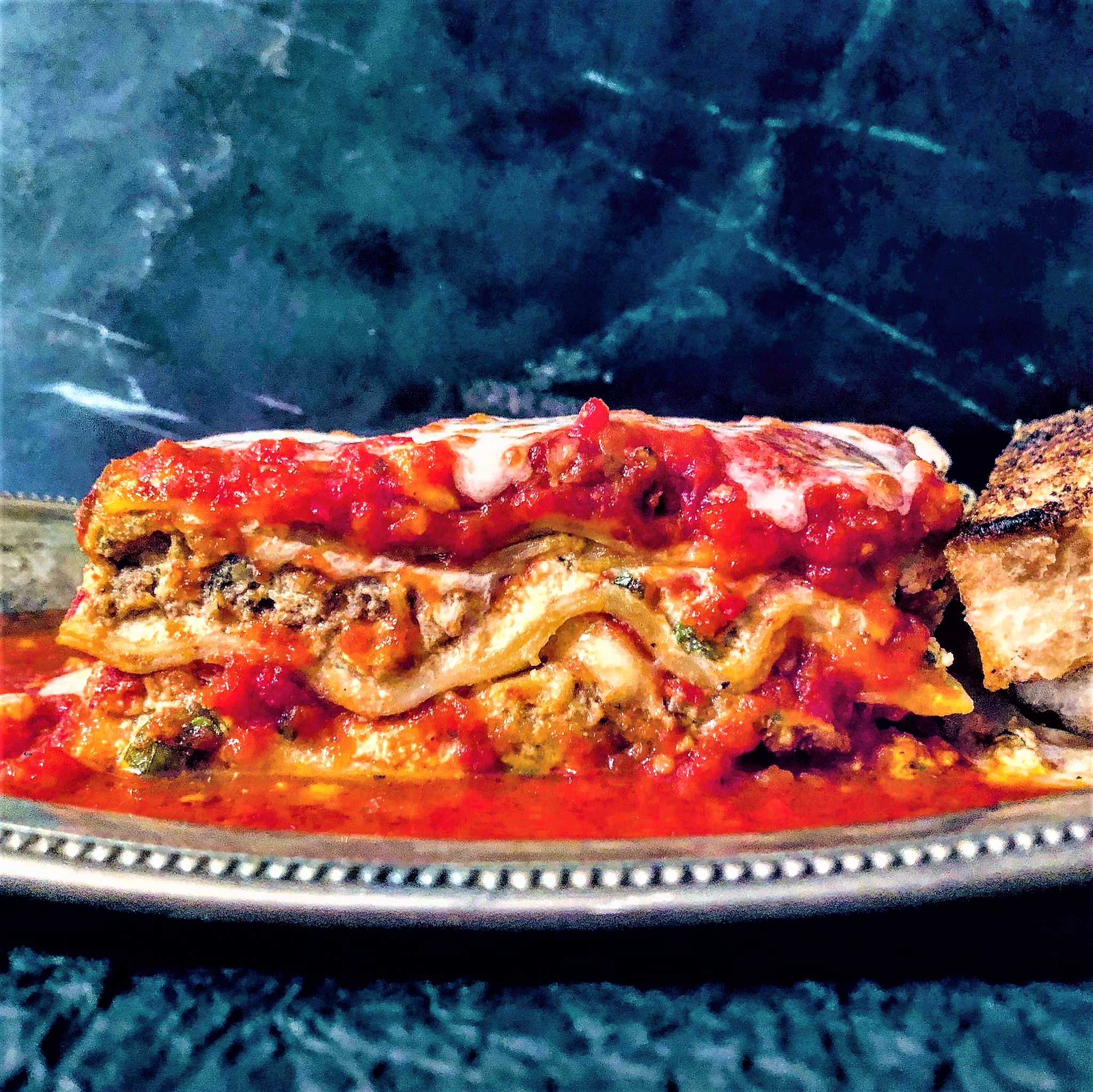 Love this! Leftover Meatballs Lasagna The 2 Spoons