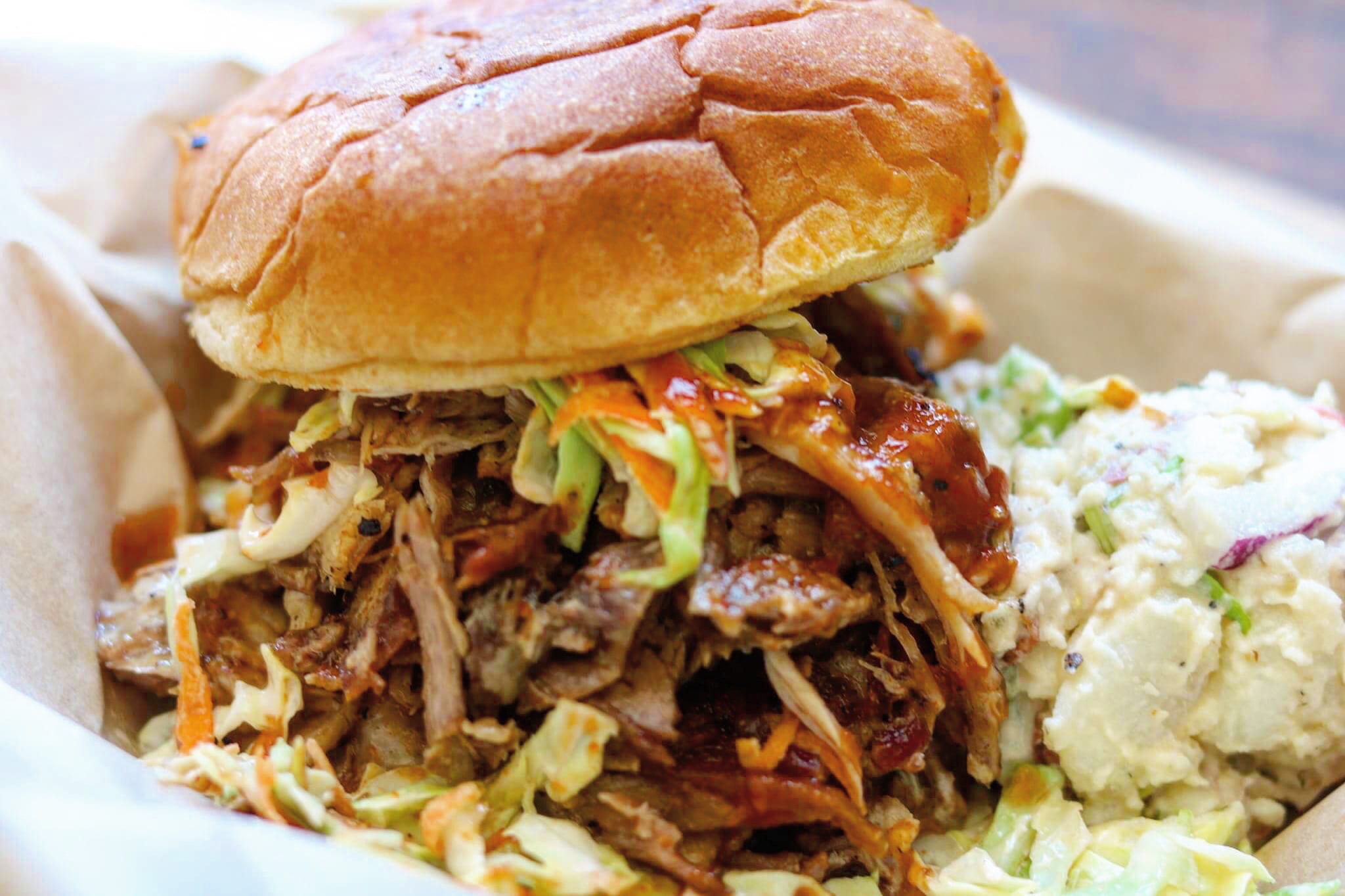 best texas pulled pork sandwich. The 2 Spoons