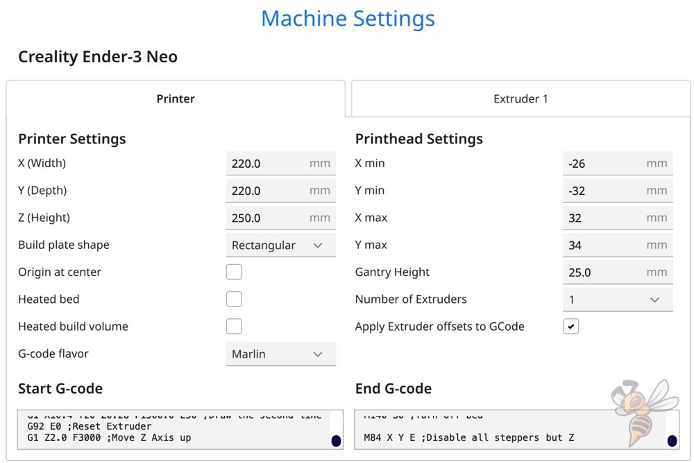Ender3 Neo Cura Settings & Profile Guide & List