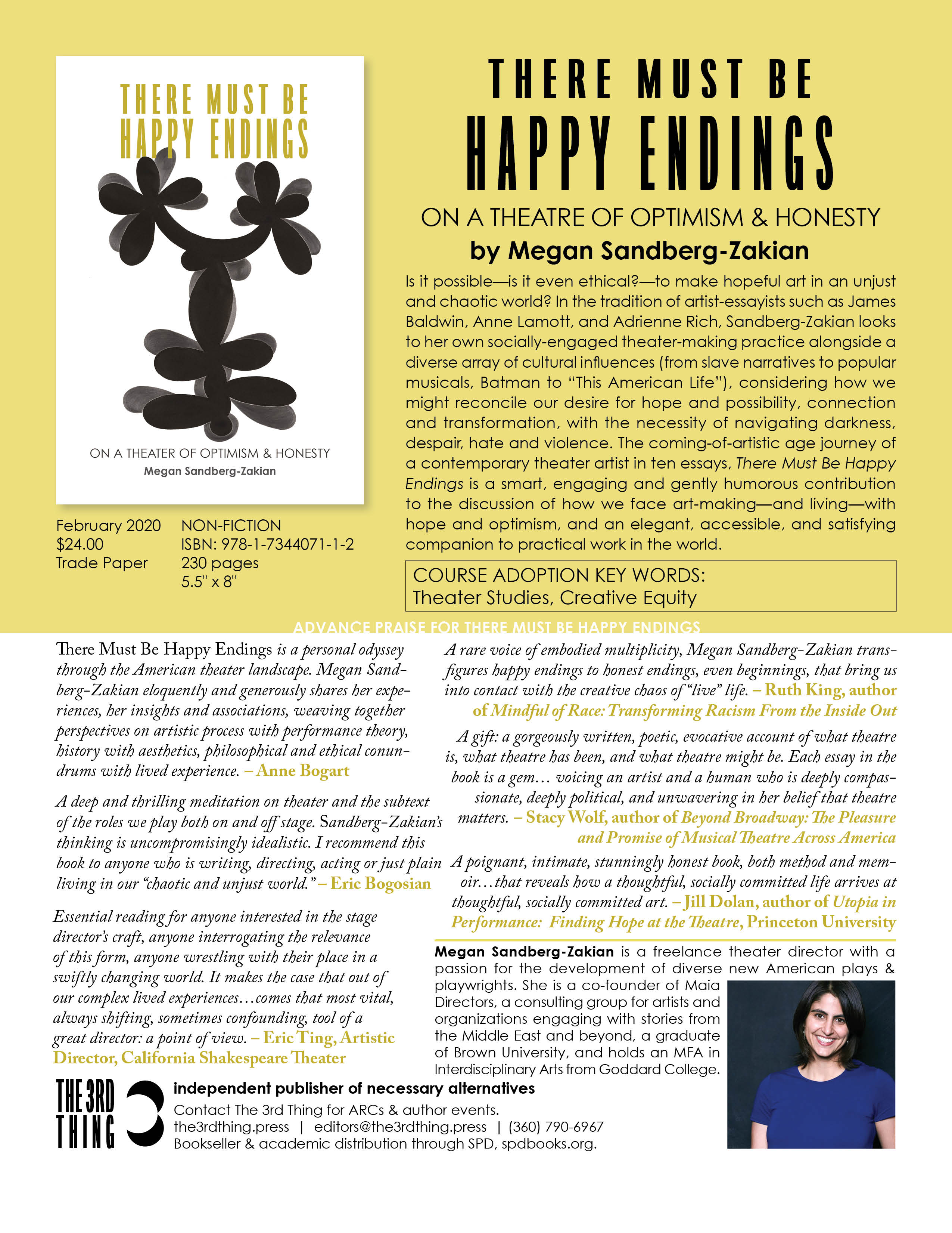 There Must Be Happy Endings On a Theater of Optimism & Honesty The