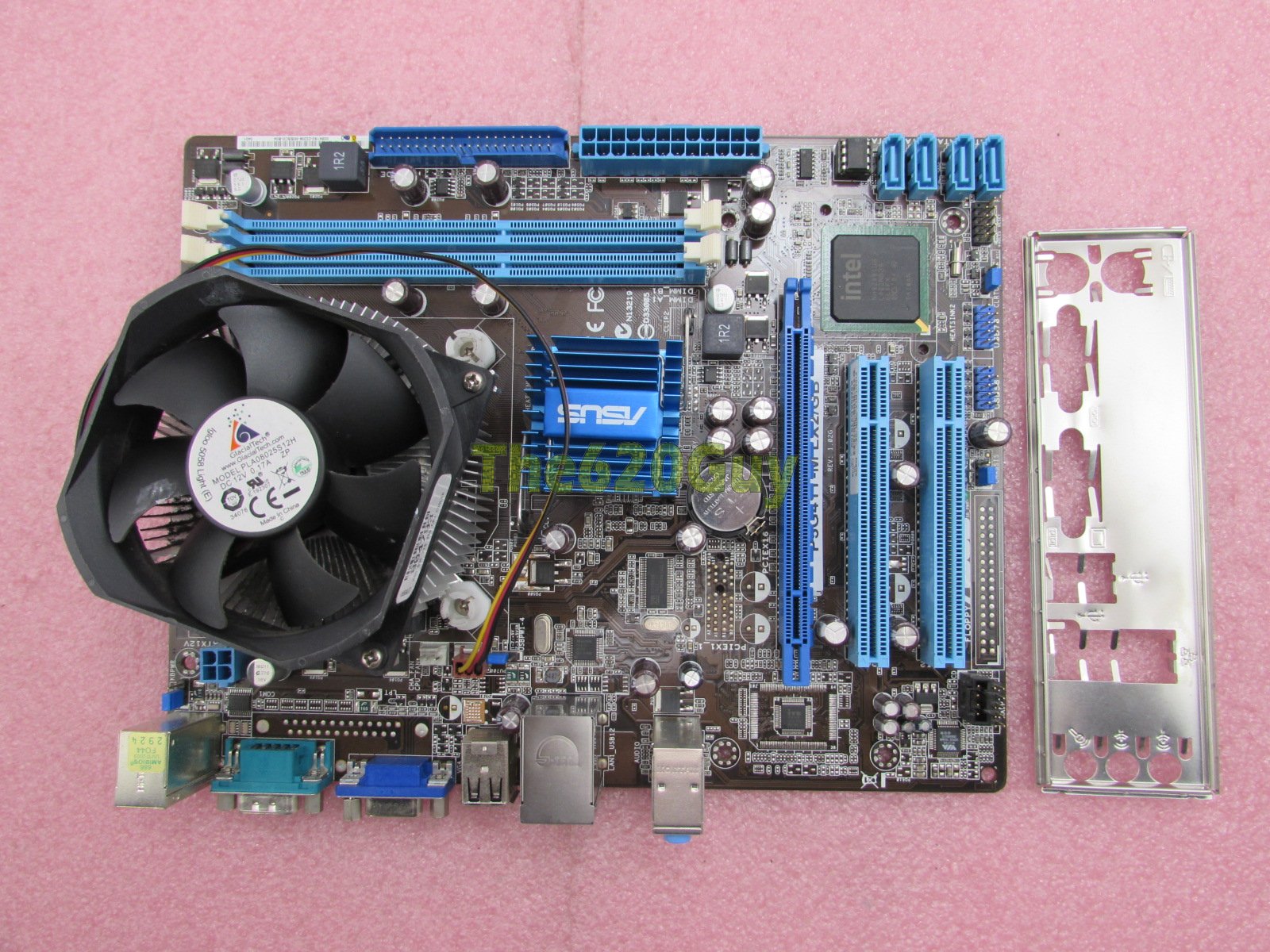 Asus P5G41TM LX2/GB REV 1.02G G41 Motherboard + C2D E7500
