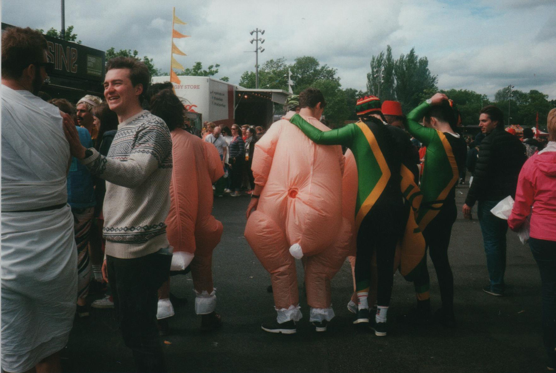 Fancy Dress at Twickenham the6millionpman