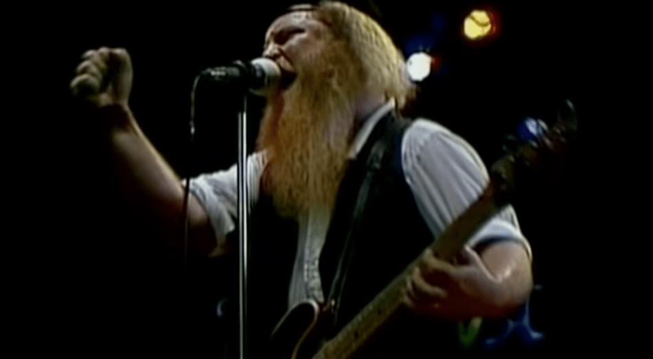 Classic Rock from 1980 ZZ Top Performing 'Tube Snake Boogie' Live