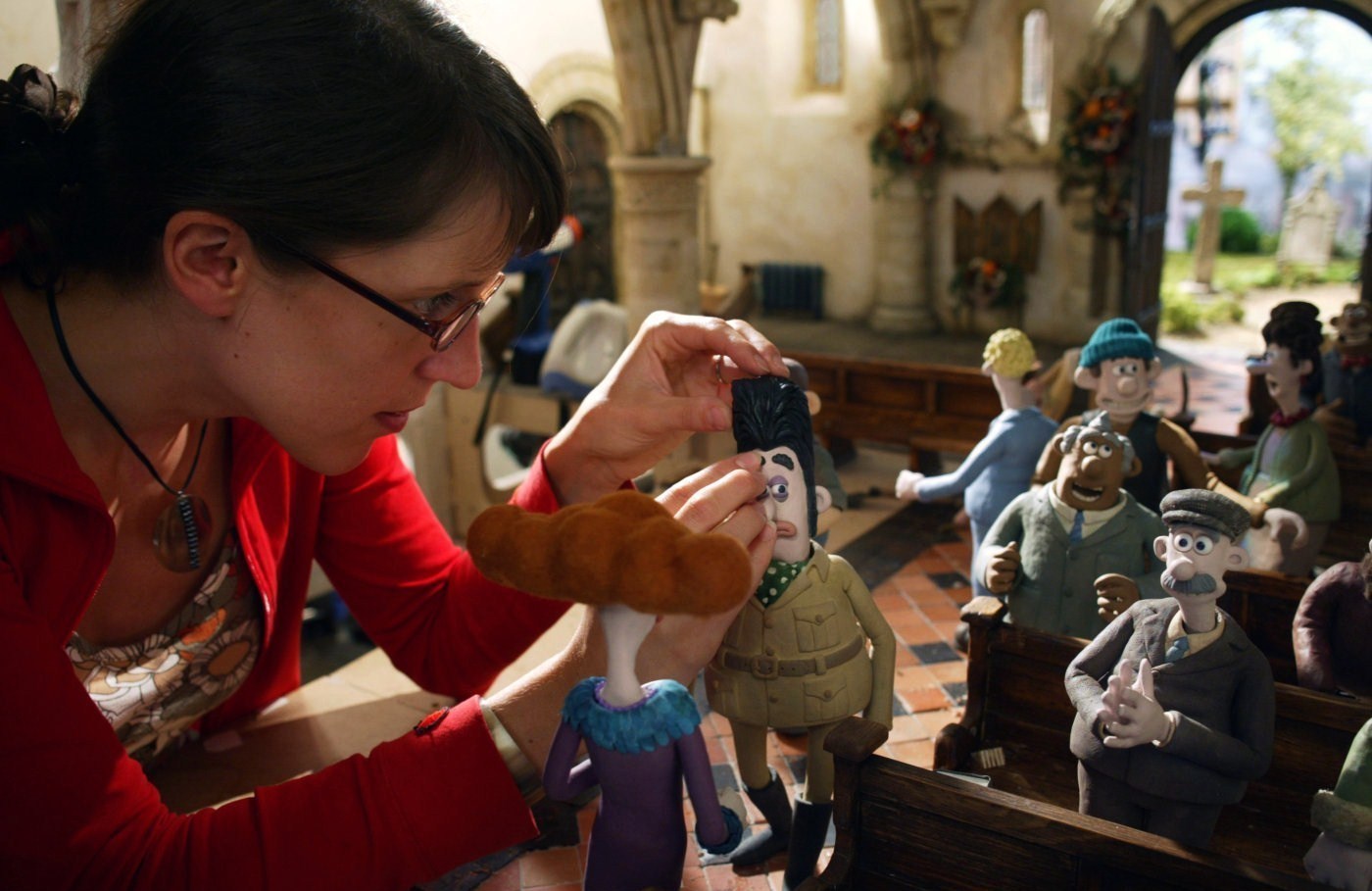 Artwork of the Week Behind the Scenes of Wallace & Gromit The 8 Percent