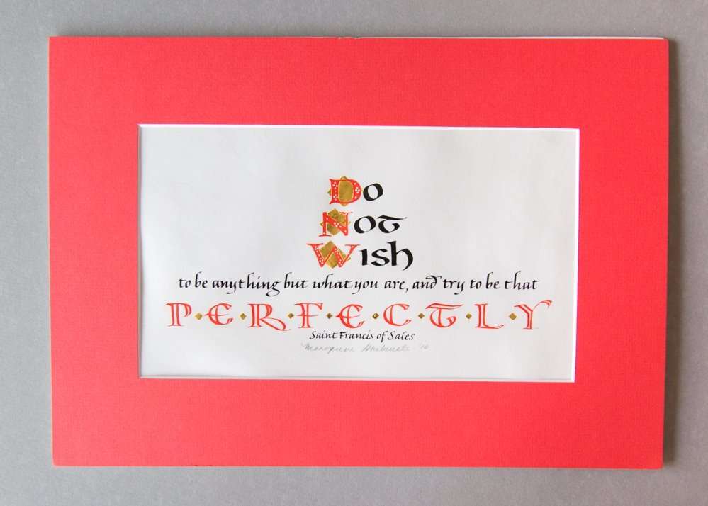 Quotation Artwork The Abbey Studio