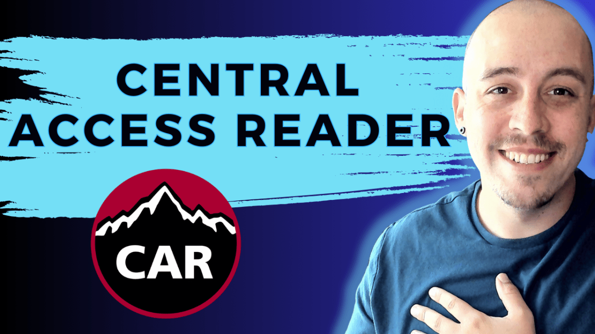 Central Access Reader Accessible Math Guide