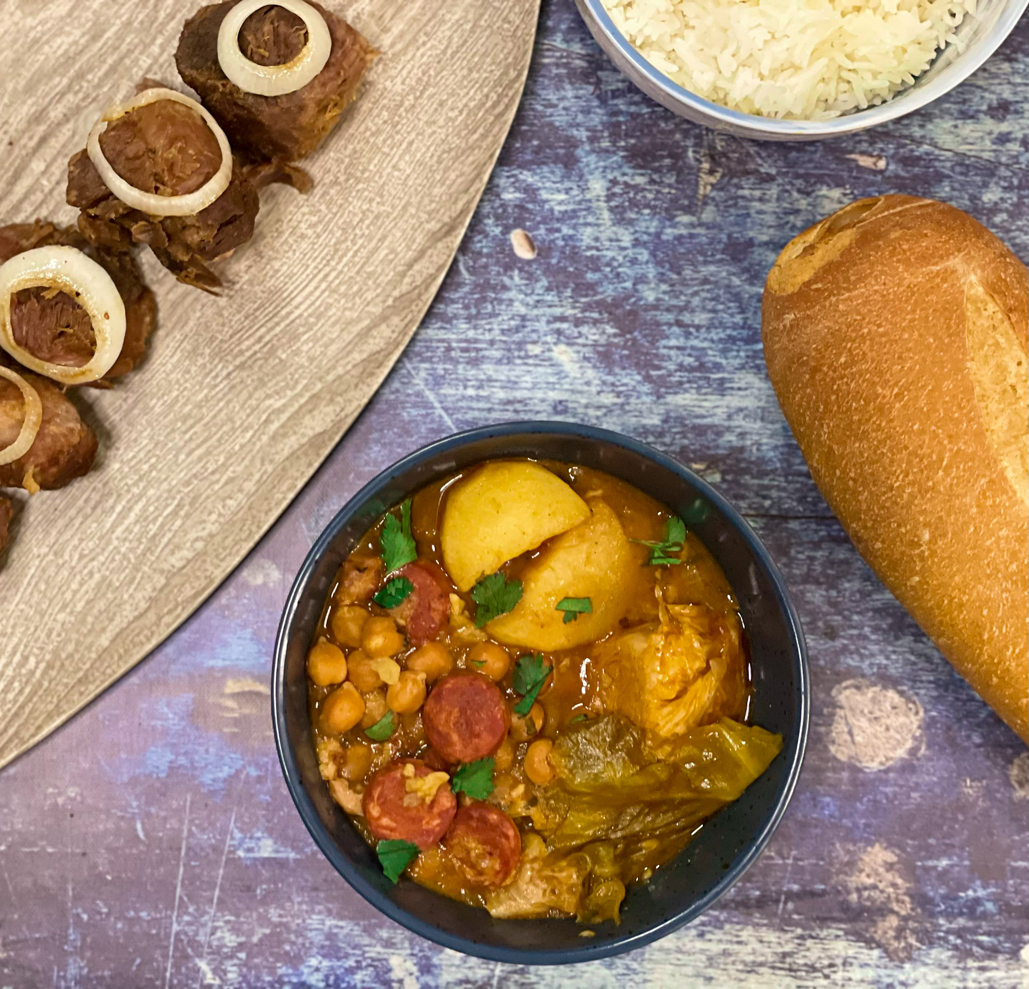 Potaje de Garbanzos (Instant Pot Cuban Garbanzo Beans) The American