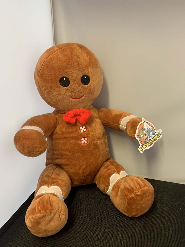 Gingerbread Man Teddy Bear The Activity Box