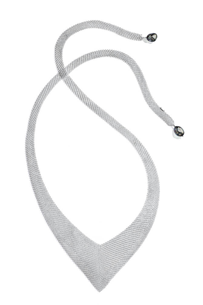 Tiffany Launches OneofaKind Elsa Peretti Mesh The Adventurine