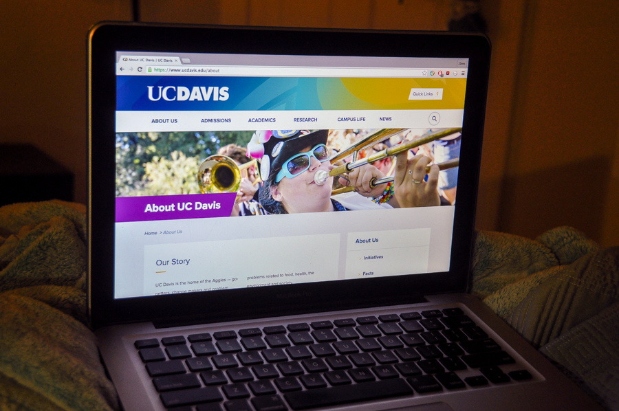 UC Davis revamps website design The Aggie