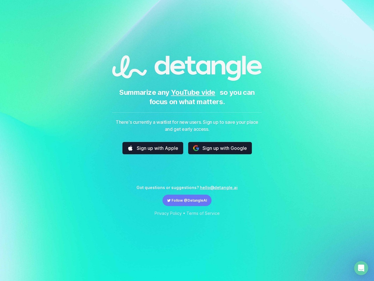 Detangle.ai Your Ultimate Tool for AIGenerated Summaries of Legal