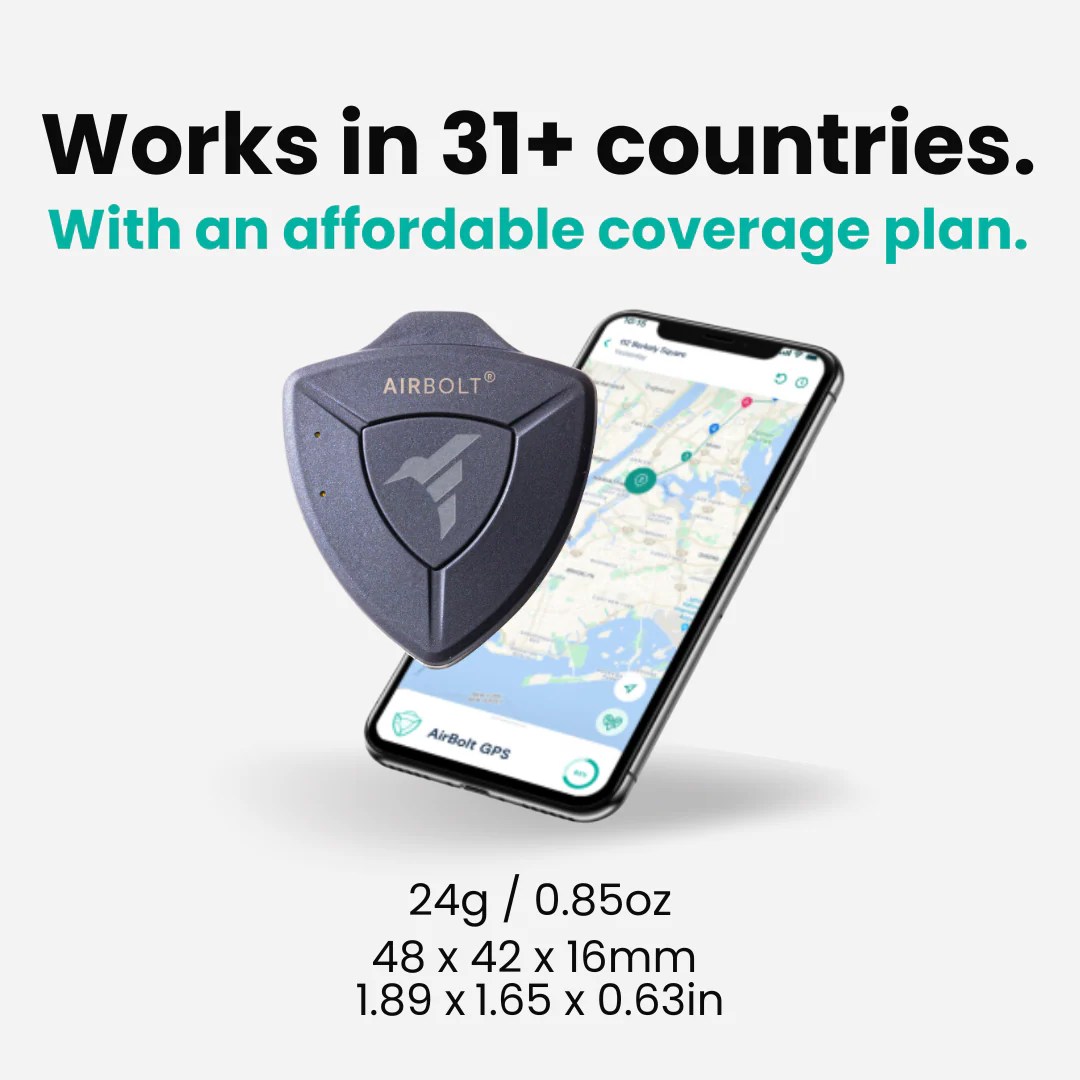 Buy Online: Ultimate GPS Tracker - AirBolt