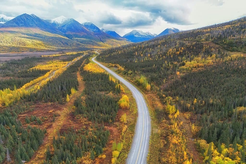 The Best Fall Drive In Alaska Anchorage To Valdez