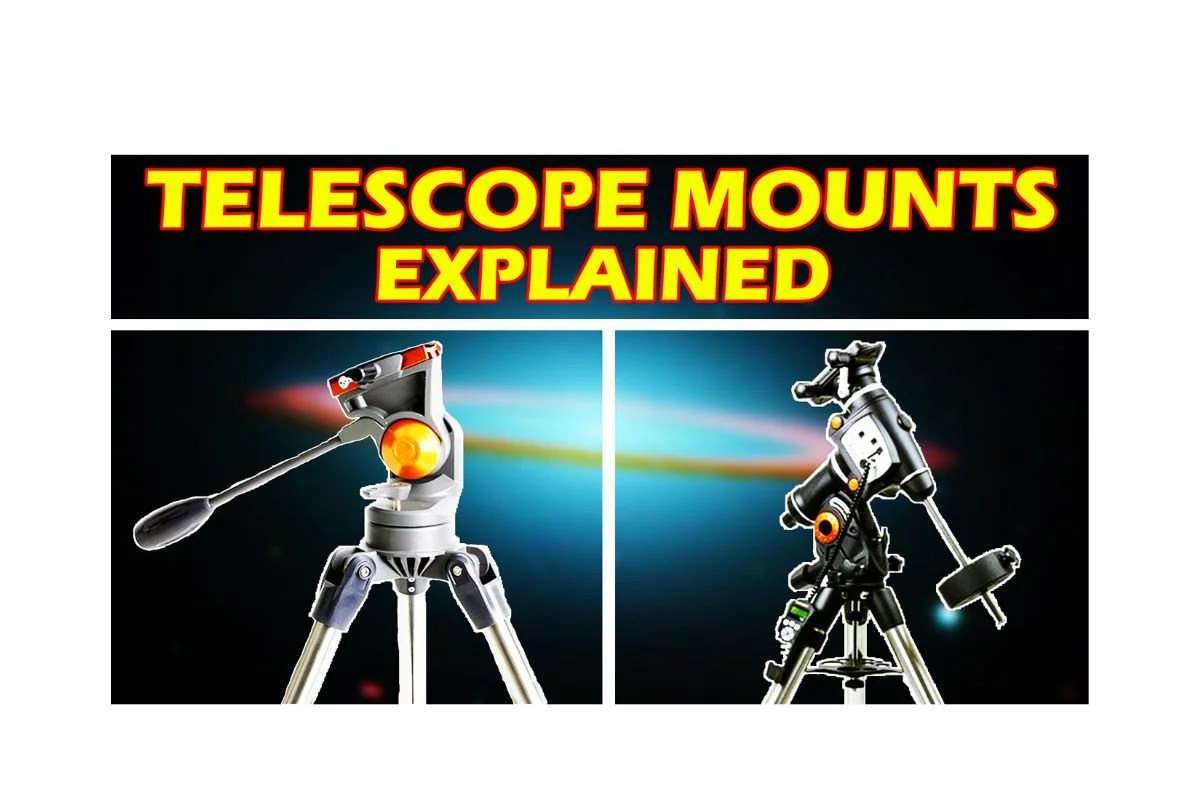 Different types of telescope mounts, Explained. The Alien Tech