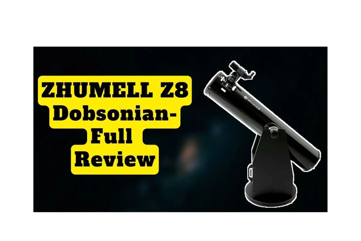Zhumell Z8 Deluxe Dobsonian reflector telescope, review The Alien Tech