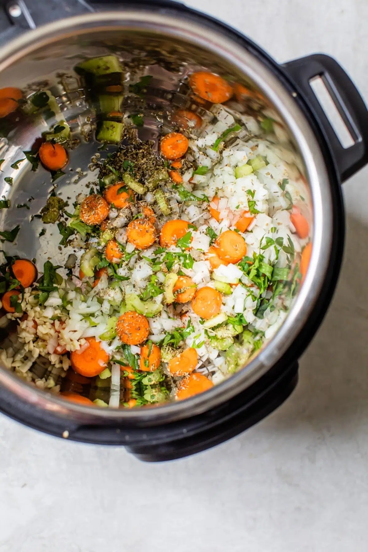 Instant Pot Vegetable Soup The Almond Eater
