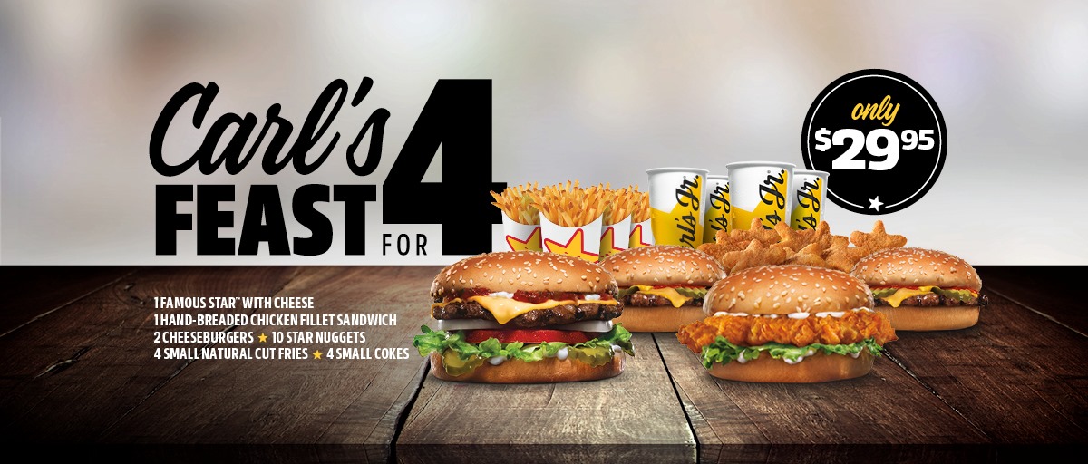 Carl's Jr. Kilburn Ambient Menu