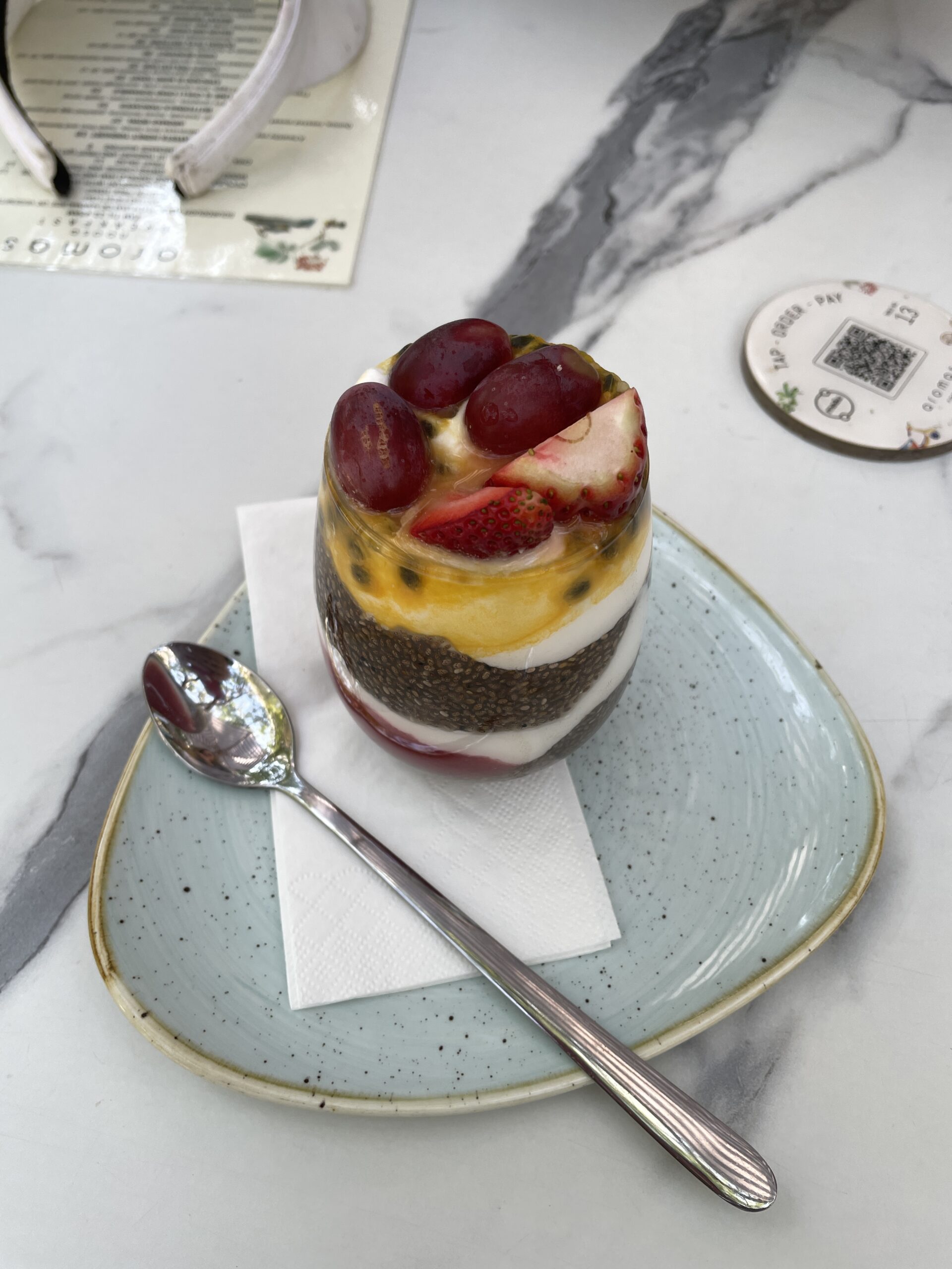 Aromas Restaurant & Bar Noosa Ambient Menu