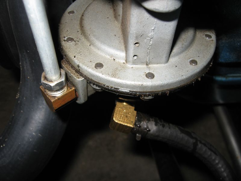 Dual action fuel pump oil leak The AMC Forum