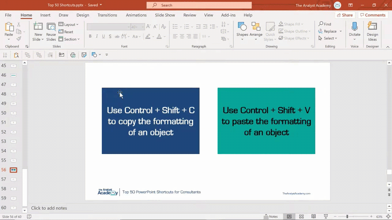 Top 50 PowerPoint Shortcuts For Consultants (and The Best Ways To Use