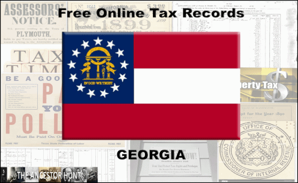 Free Online Tax Records The Ancestor Hunt