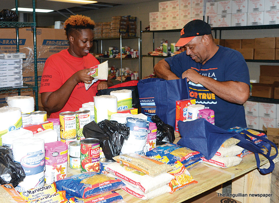 ONE “BIG SUPERMARKET” AT THE ANGUILLA STRONGER RELIEF CENTRE The Anguillian Newspaper The