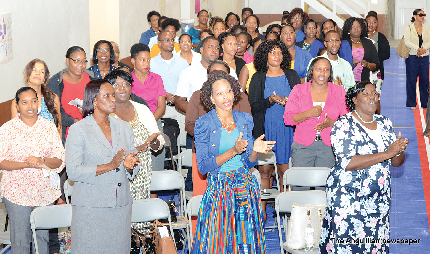 TEACHERS BACK TO SCHOOLS The Anguillian Newspaper The