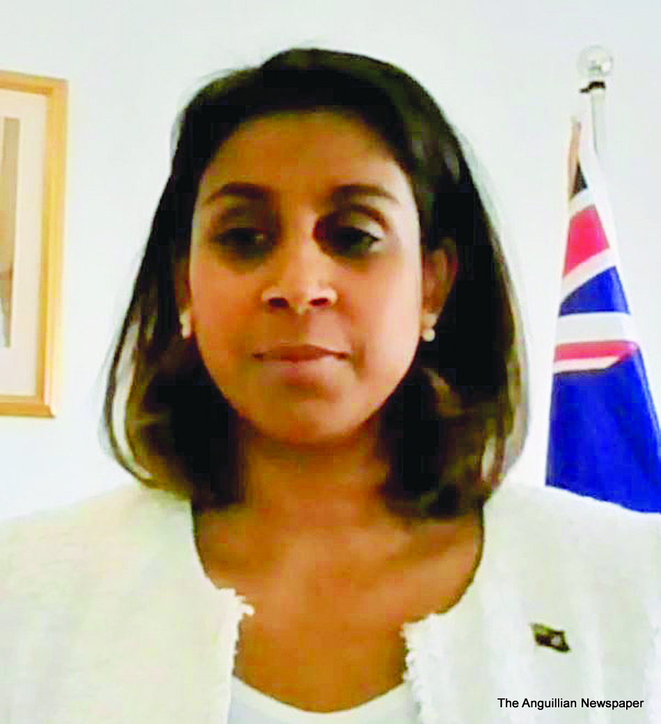 GOVERNOR BREAKS INTO PRAYER AT SWEARINGIN CEREMONY The Anguillian