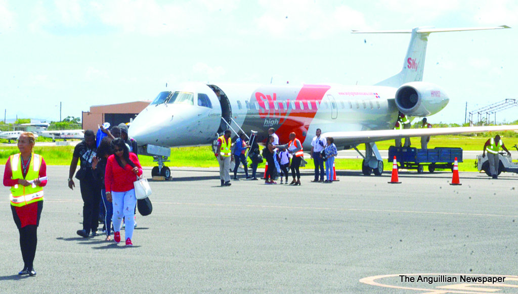 FLIGHTS RESUME BETWEEN SANTO DOMINGO, ANGUILLA The Anguillian