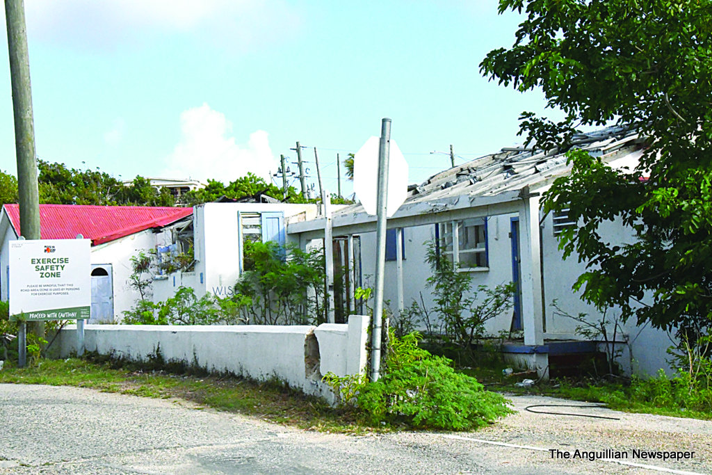 OBSERVATIONS IN ANGUILLA OLD COTTAGE HOSPITAL AN EYESORE IN THE VALLEY
