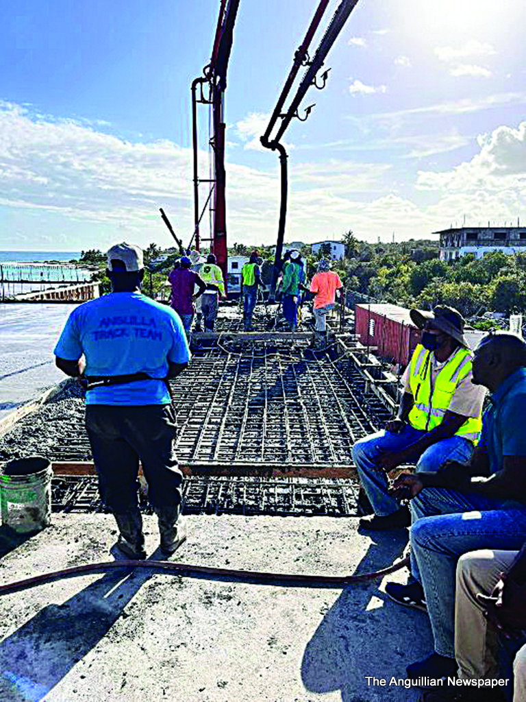 BLOWING POINT FERRY TERMINAL UPGRADE (As of April 20, 2022) The Anguillian Newspaper The