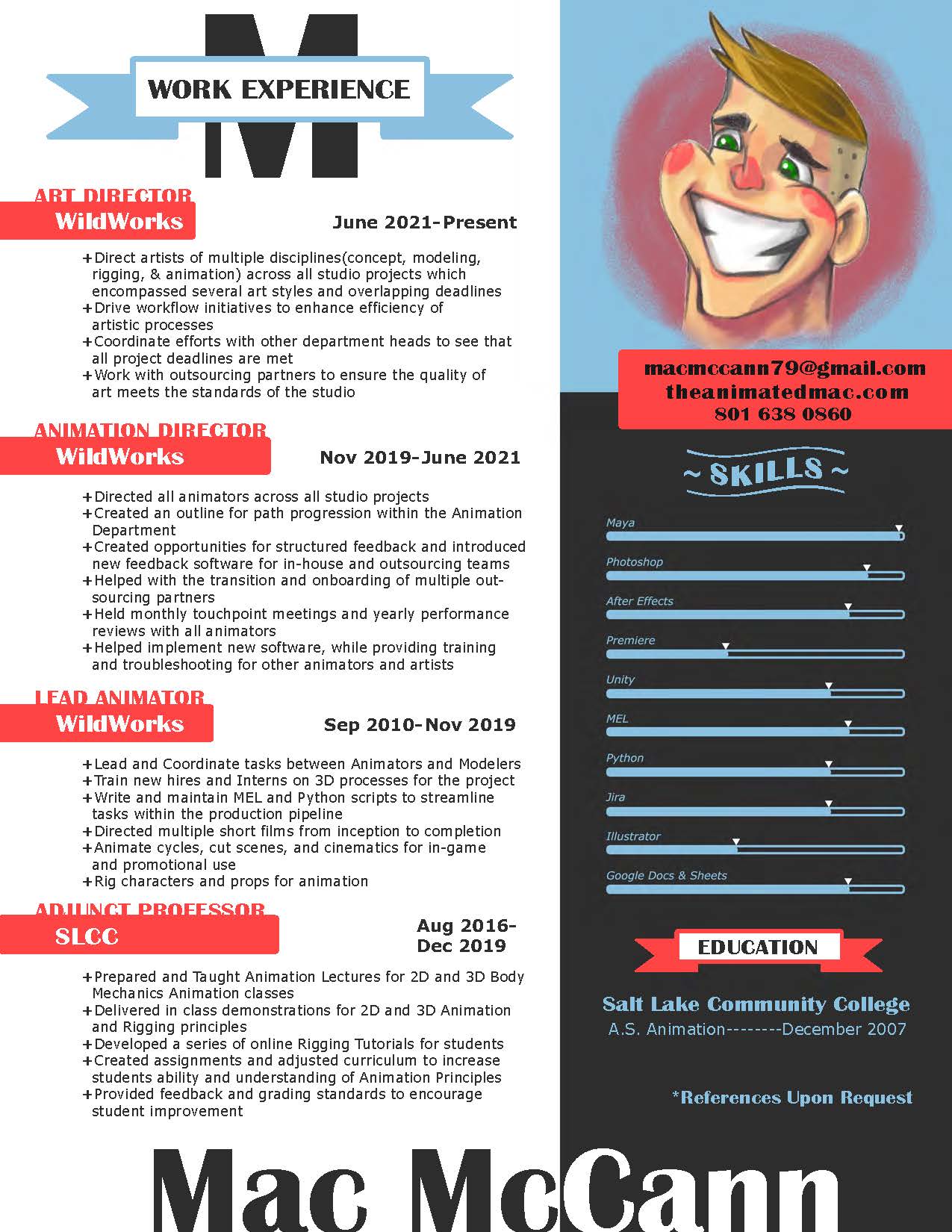 Resume The Animated Mac