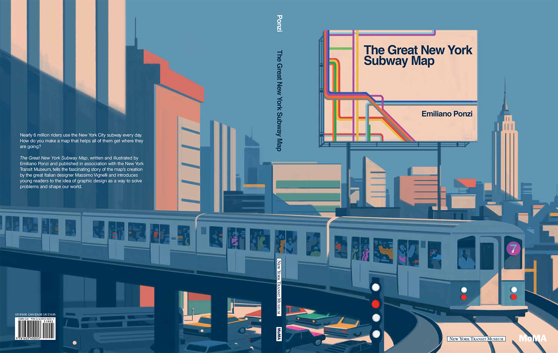 emiliano ponzi The Great New York Subway Map World illustration Awards